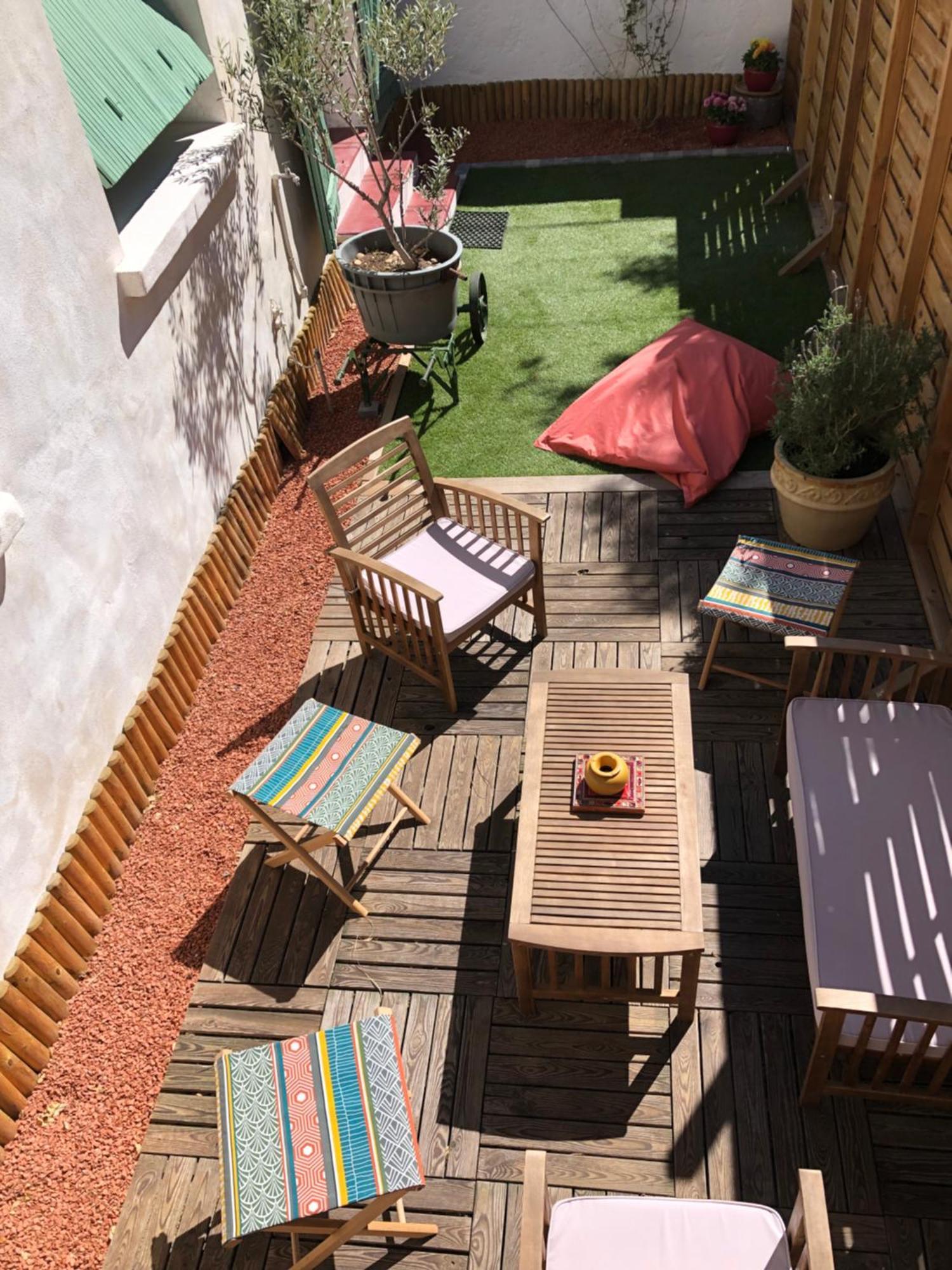 Casa Dahlia - Charmant Appartement Equipe Avec Grande Terrasse Marseillan  Exterior photo